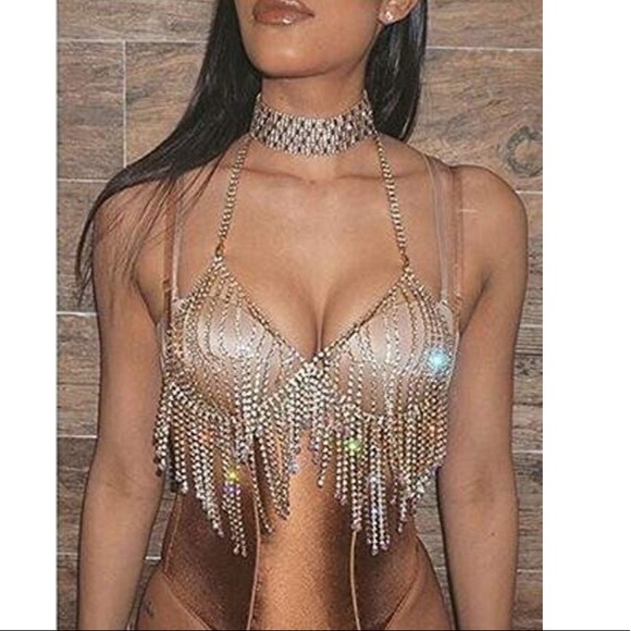Jewelry - Silver Sparkle body chain